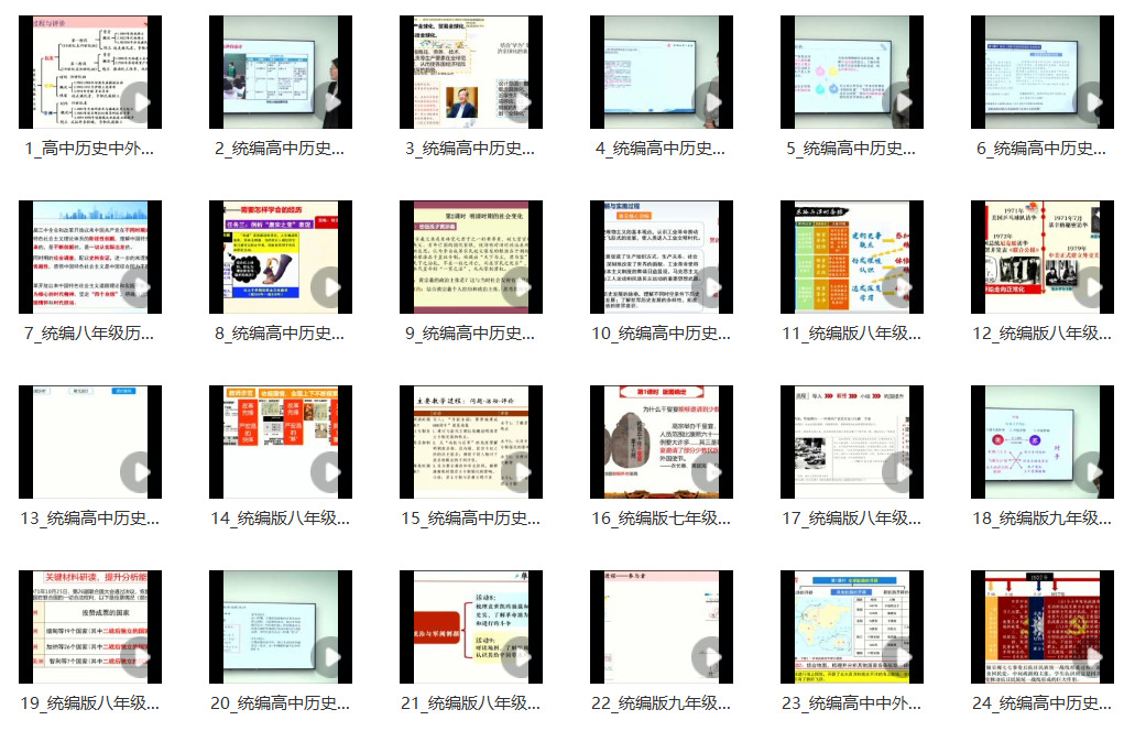 【合集下载】初中高中历史  第三届京教杯青年教师教学基本功大赛现场说课与答辩 21年12（视频）